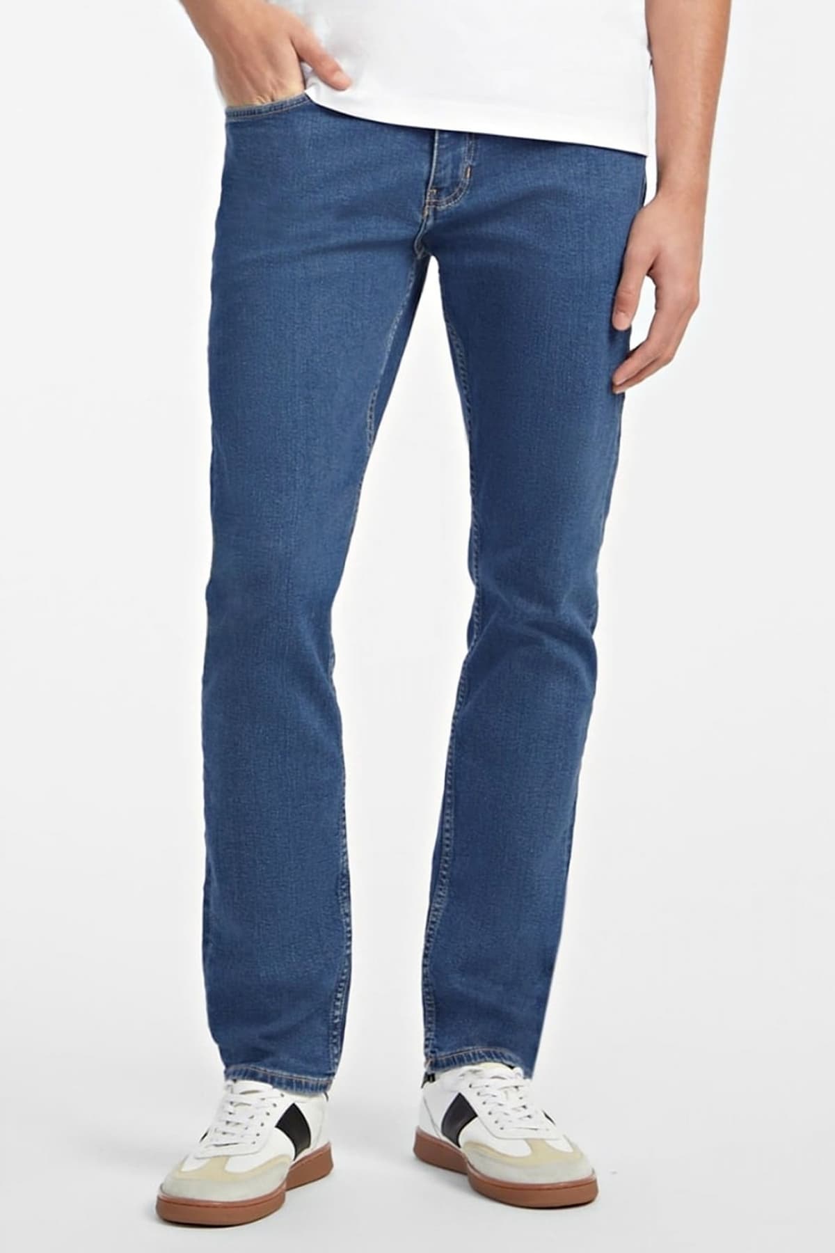 GUESS JEANS ΠΑΝΤΕΛΟΝΙ JEANS G14 SLIM FIT ΜΠΛΕ