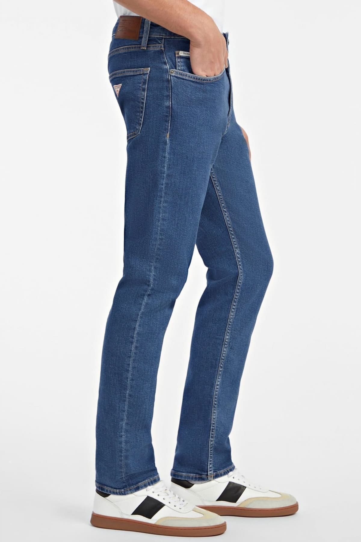 GUESS JEANS ΠΑΝΤΕΛΟΝΙ JEANS G14 SLIM FIT ΜΠΛΕ