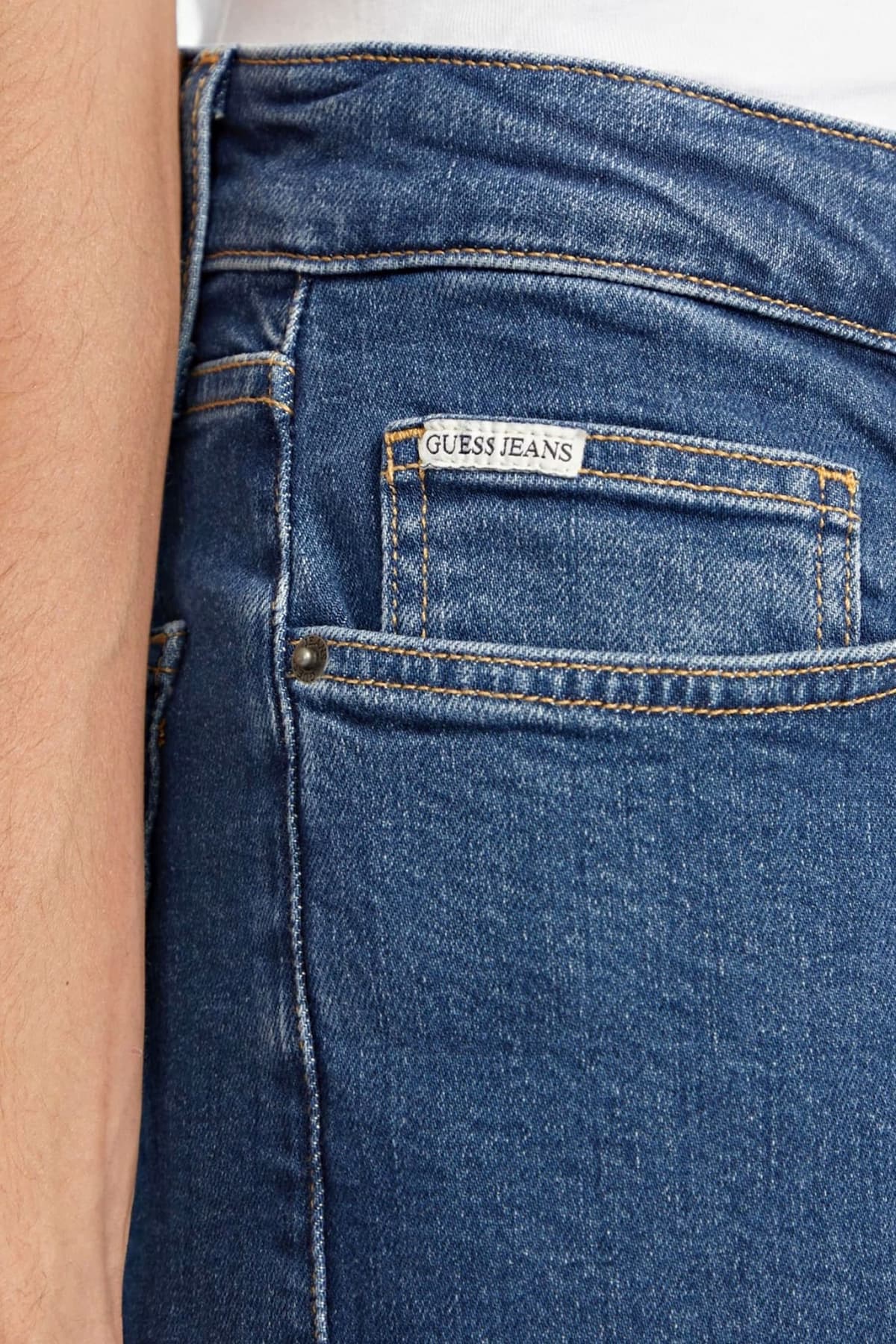 GUESS JEANS ΠΑΝΤΕΛΟΝΙ JEANS G14 SLIM FIT ΜΠΛΕ