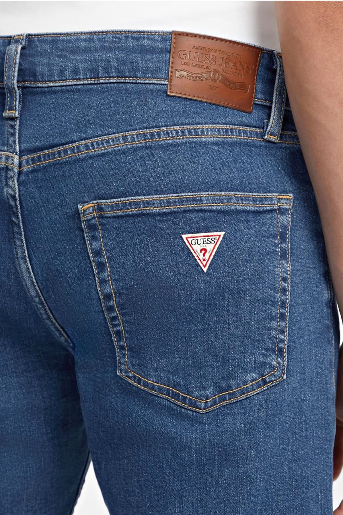 GUESS JEANS ΠΑΝΤΕΛΟΝΙ JEANS G14 SLIM FIT ΜΠΛΕ