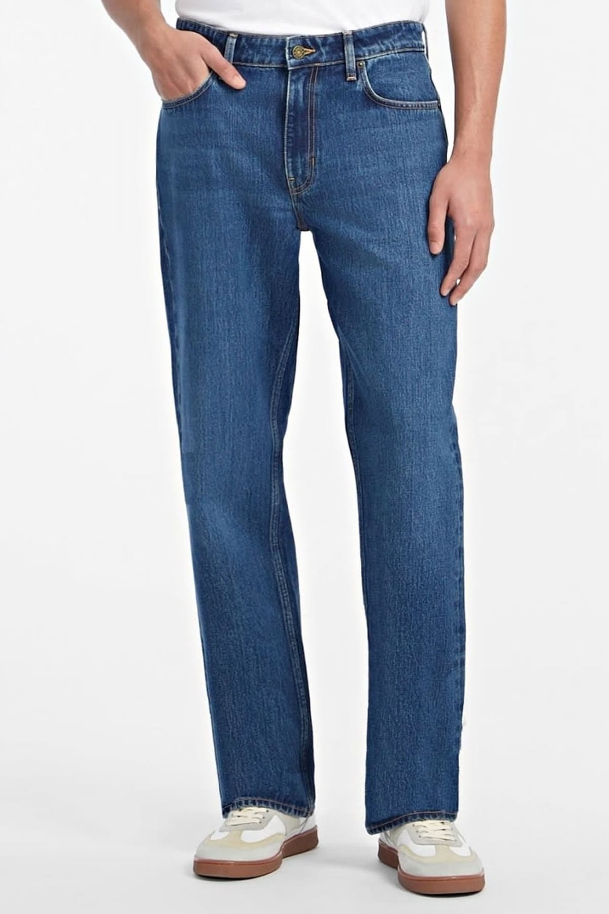 GUESS JEANS ΠΑΝΤΕΛΟΝΙ JEANS G18 RELAXED FIT ΜΠΛΕ