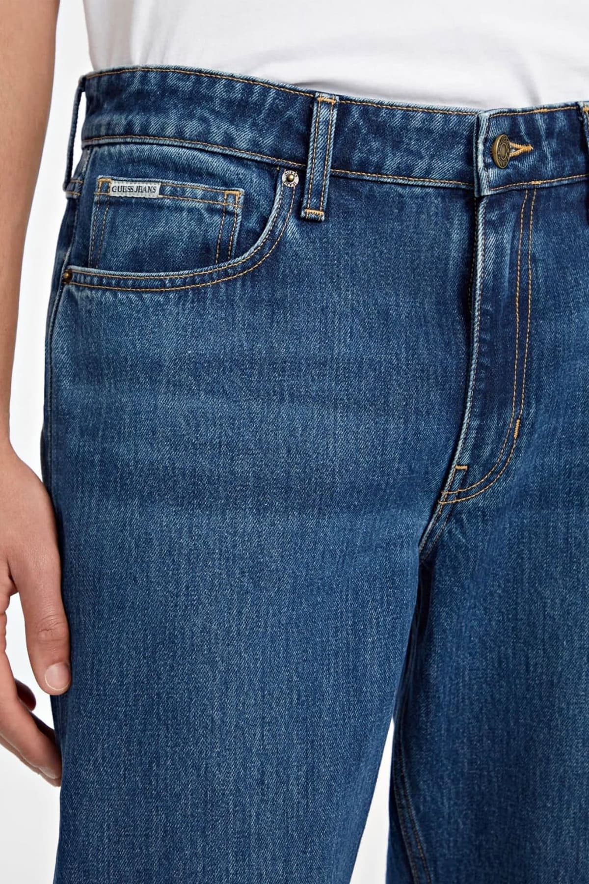 GUESS JEANS ΠΑΝΤΕΛΟΝΙ JEANS G18 RELAXED FIT ΜΠΛΕ