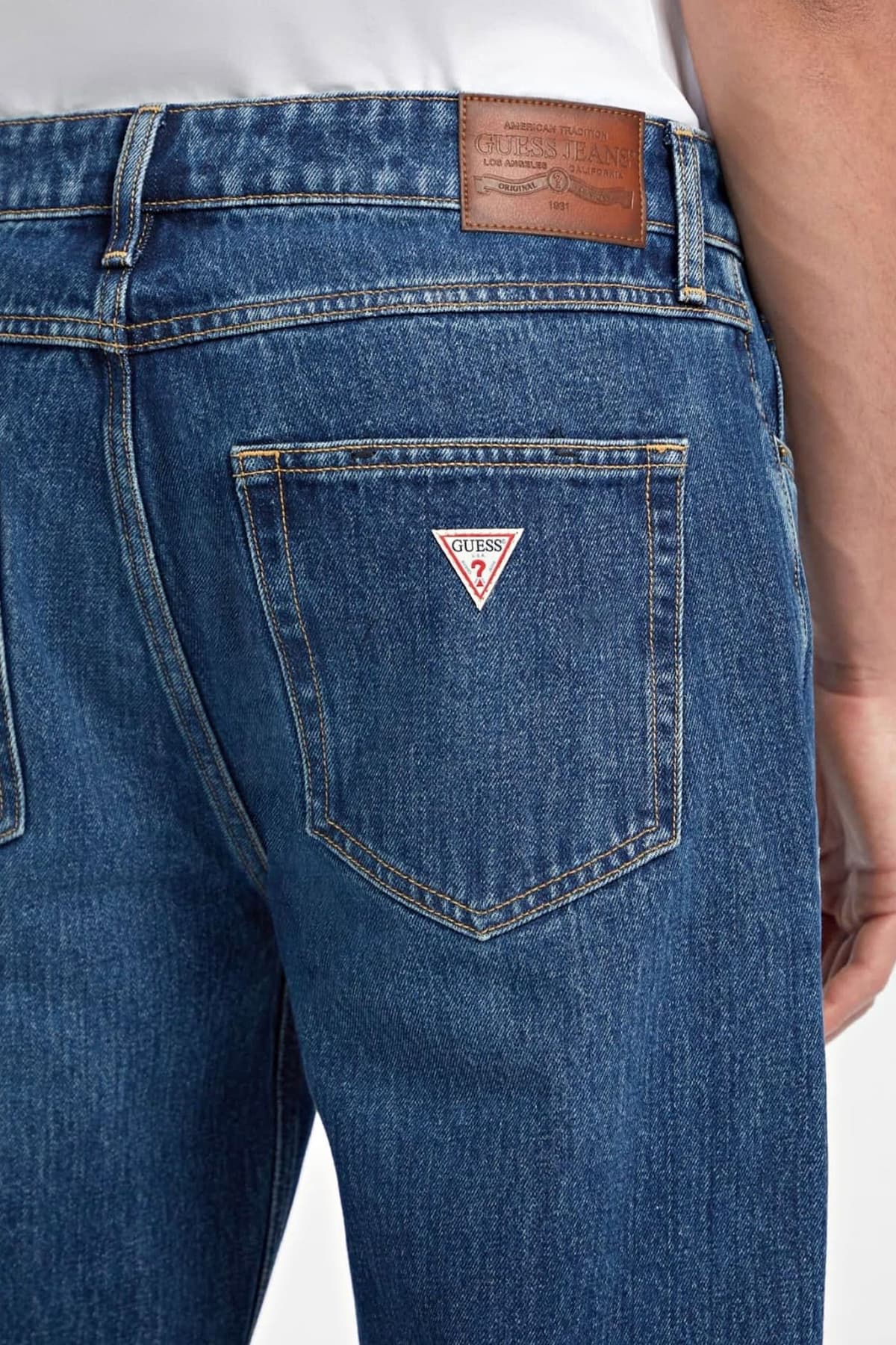 GUESS JEANS ΠΑΝΤΕΛΟΝΙ JEANS G18 RELAXED FIT ΜΠΛΕ