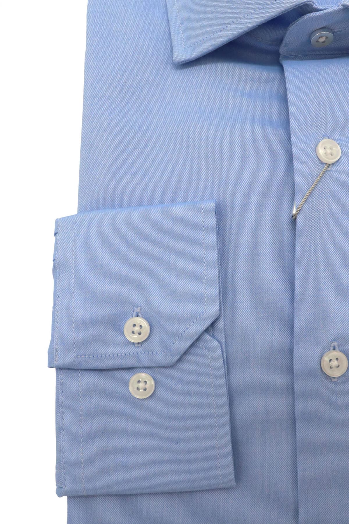 MICHAEL KORS ΠΟΥΚΑΜΙΣΟ SLIM FIT PINPOINT STRETCH ΣΙΕΛ