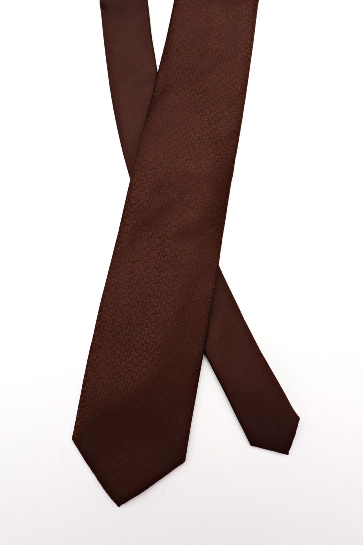 MICHAEL KORS ΓΡΑΒΑΤΑ ALL OVER PRINT LOGO ΚΑΦΕ