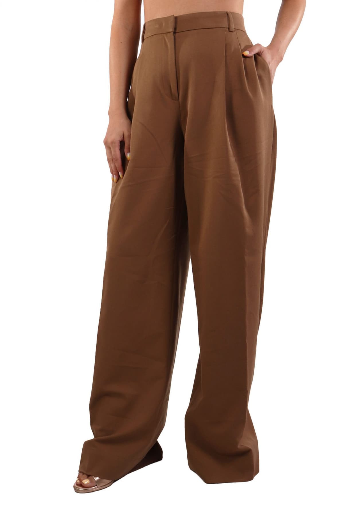 LIU-JO ΠΑΝΤΕΛΟΝΙ CHINO ΜΕ ΠΙΕΤΕΣ ΚΑΦΕ