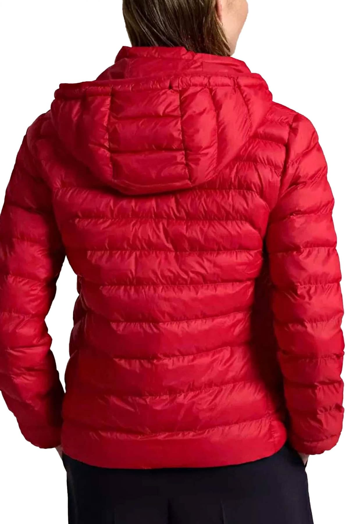 RALPH LAUREN ΜΠΟΥΦΑΝ CLASSICS ΦΟΥΣΚΩΤΟ ΠΟΥΠΟΥΛΟ ΑΠΟΣΠΩΜΕΝΗ ΚΟΥΚΟΥΛΑ ΚΟΚΚΙΝΟ