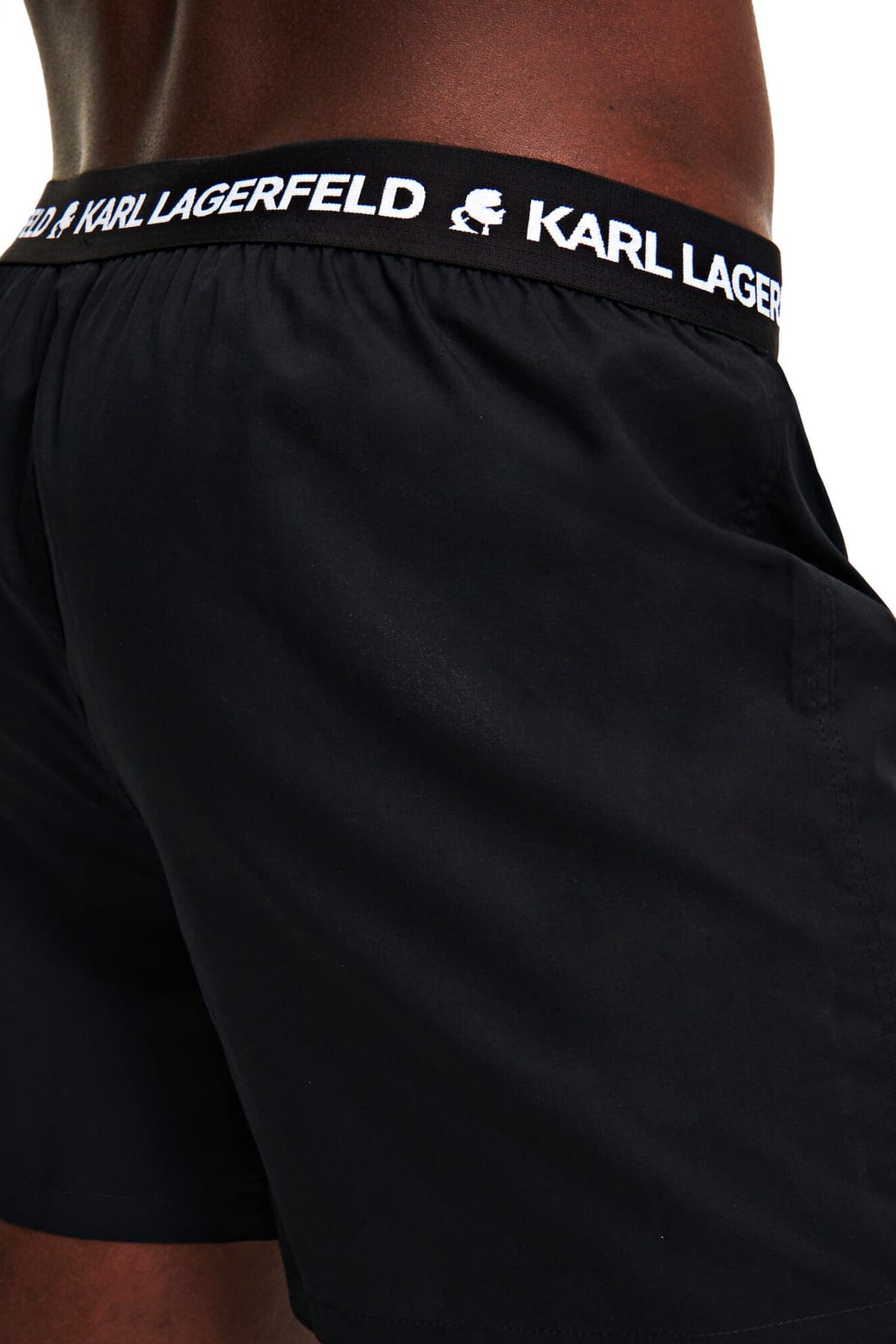 KARL LAGERFELD ΕΣΩΡΟΥΧΑ 3PACK TRUNK LOGO ΜΑΥΡΟ
