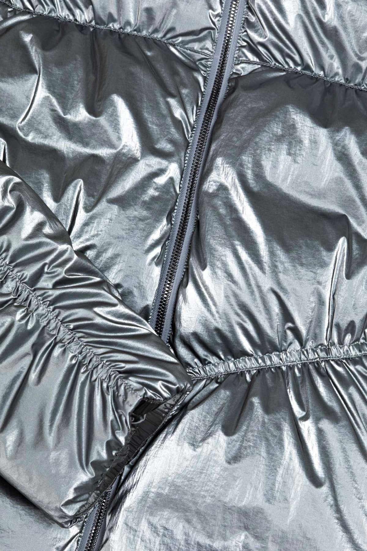 COLMAR ΜΠΟΥΦΑΝ DOWN JACKET ΦΟΥΣΚΩΤΟ ΑΣΗΜΙ ΜΕΤΑΛΛΙΖΕ