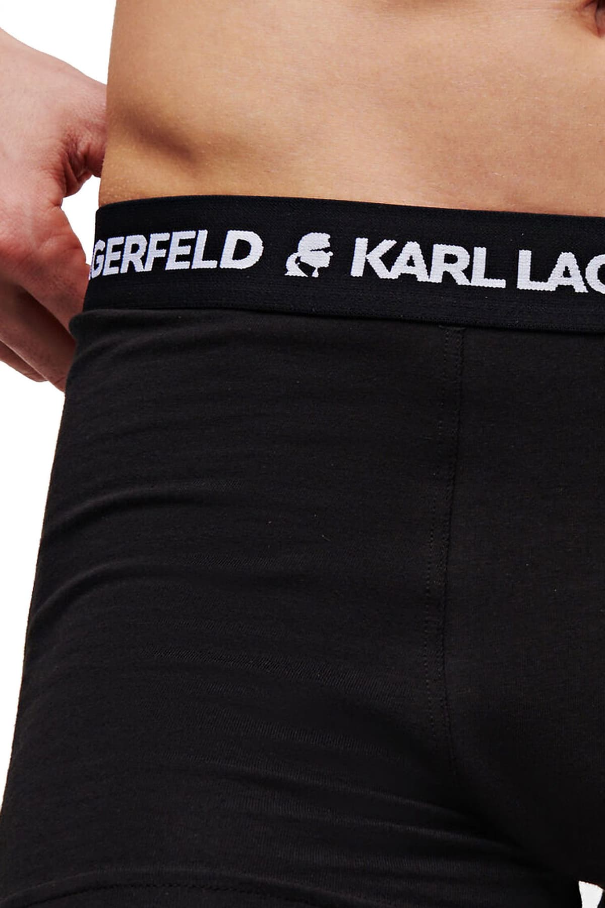 Ανδρικό Σετ Μπόξερ 3 Τεμαχίων Μαύρο Karl Lagerfeld 240M2110-999 BLACK