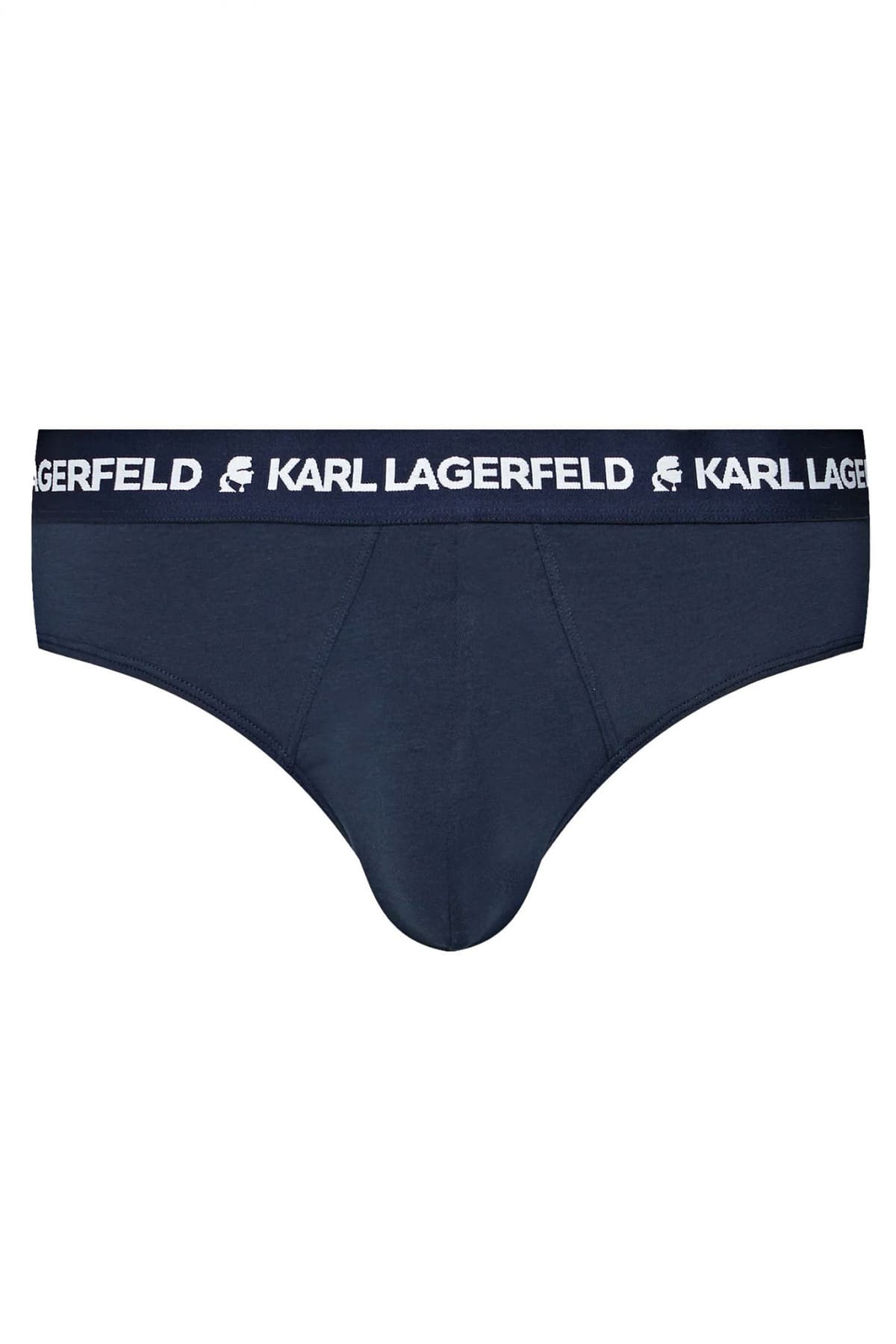 KARL LAGERFELD ΕΣΩΡΟΥΧΑ 3PACK BRIEF LOGO ΜΑΥΡΟ