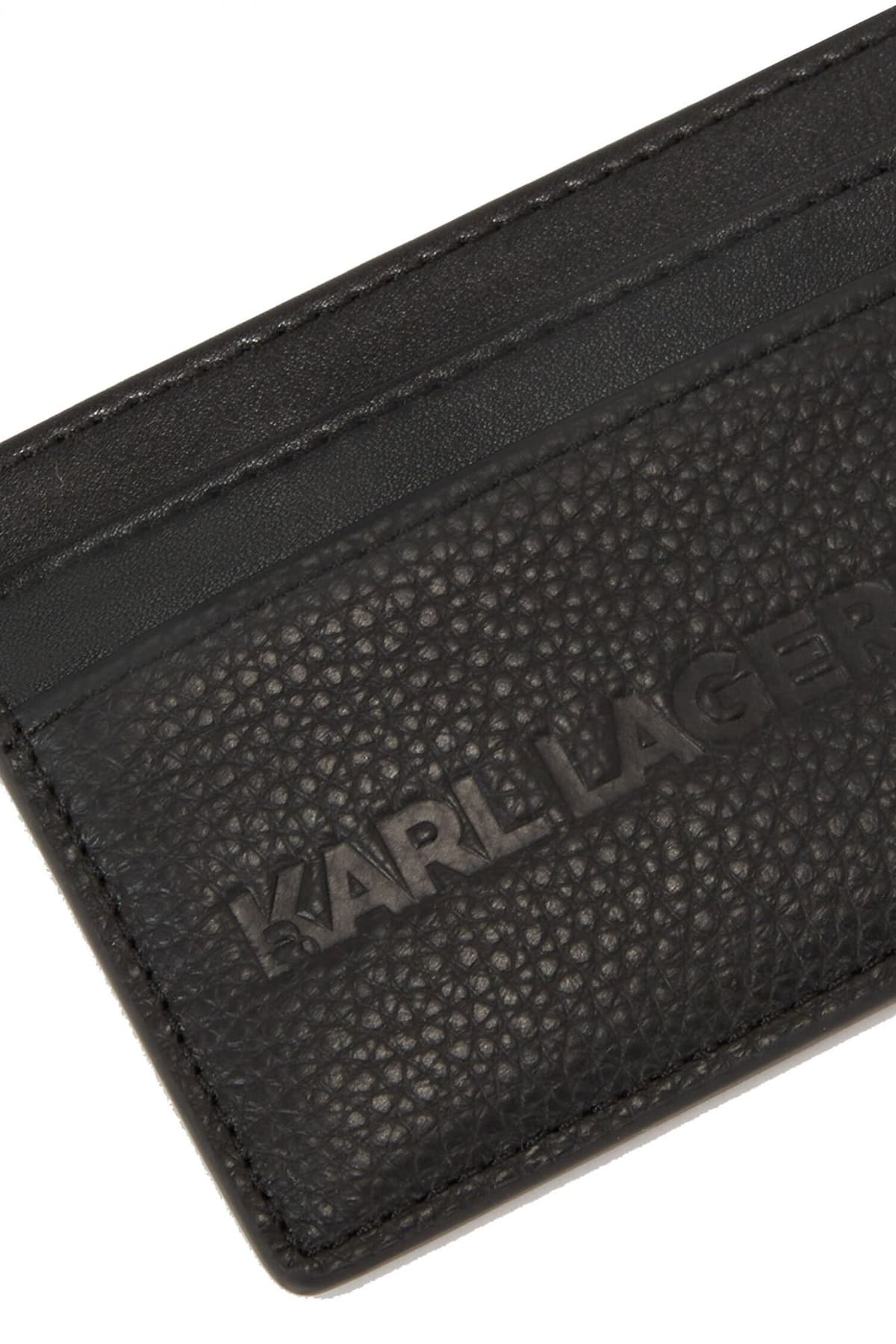 KARL LAGERFELD ΘΗΚΗ ΚΑΡΤΩΝ K/ESSENTIAL ΜΑΥΡΟ