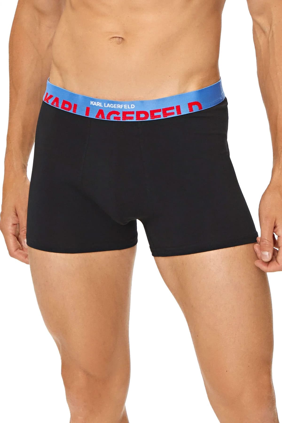 KARL LAGERFELD ΕΣΩΡΟΥΧΑ 3PACK TRUNK DOUBLE LOGO ΜΑΥΡΟ