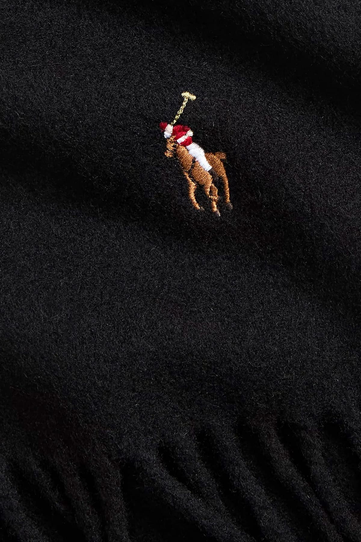 RALPH LAUREN ΚΑΣΚΩΛ LOGO ΜΑΥΡΟ