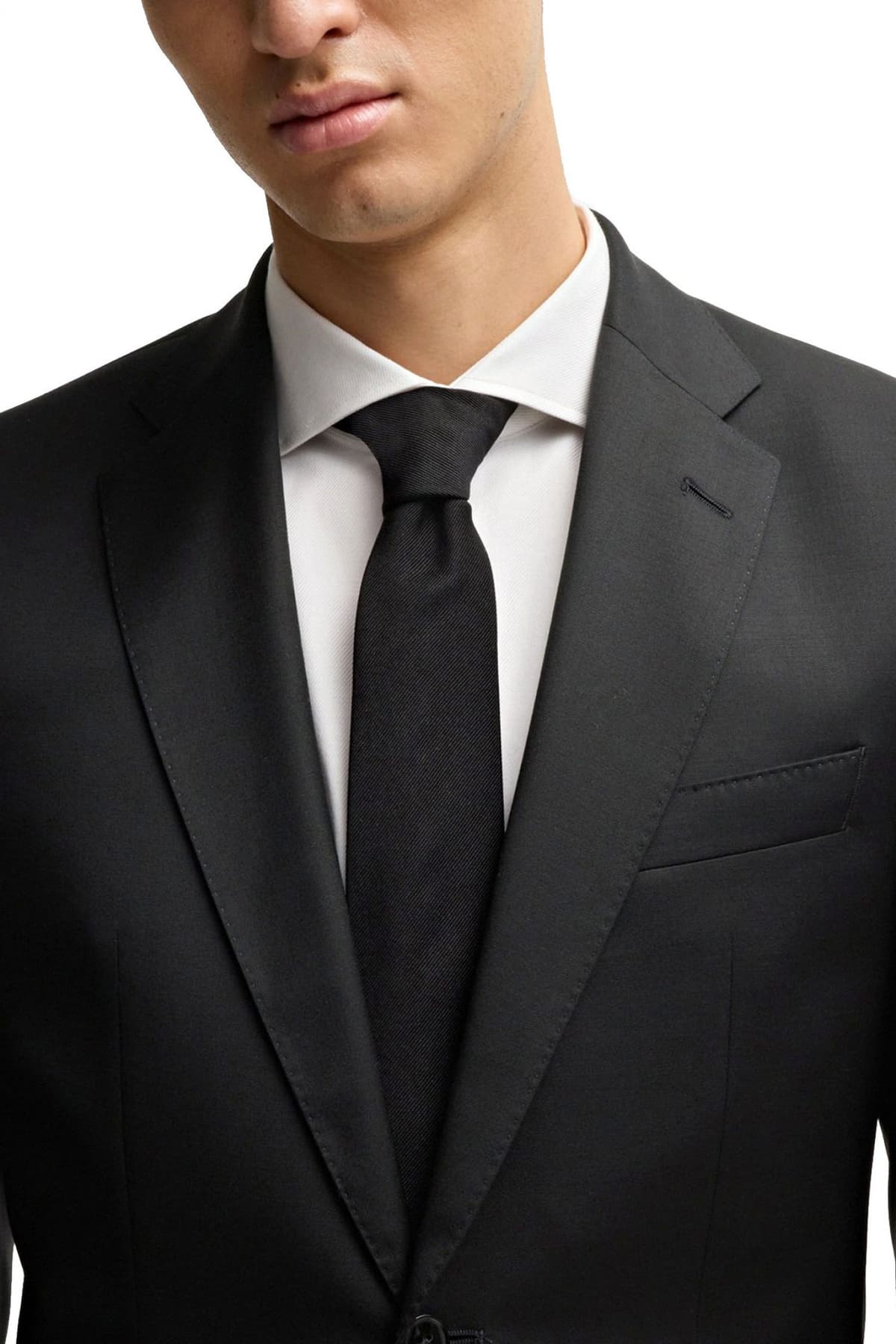 BOSS ΣΑΚΑΚΙ ΚΟΣΤΟΥΜΙΟΥ REGULAR FIT H-JECKSON-B1 ΜΑΥΡΟ