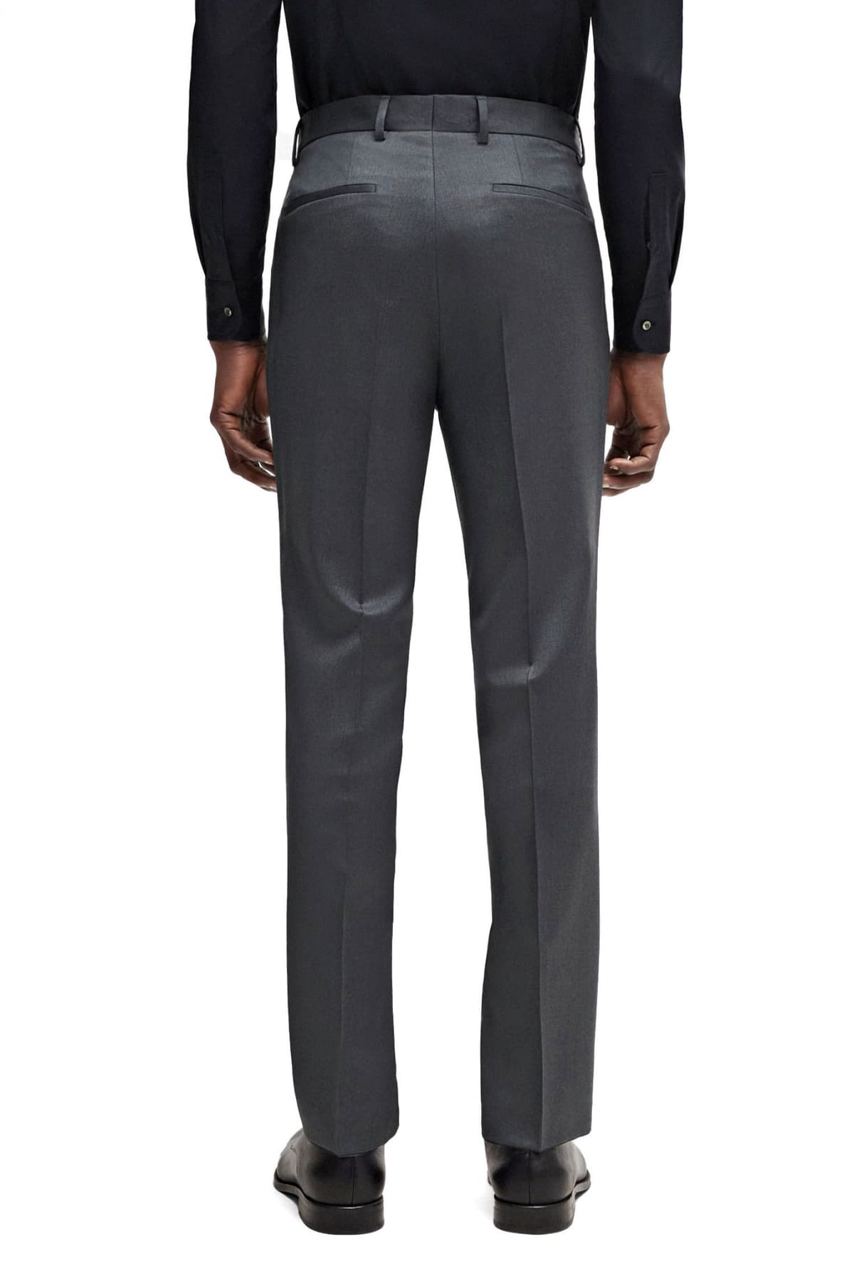 BOSS ΠΑΝΤΕΛΟΝΙ ΚΟΣΤΟΥΜΙΟΥ H-LENON-B1 REGULAR FIT ΓΚΡΙ