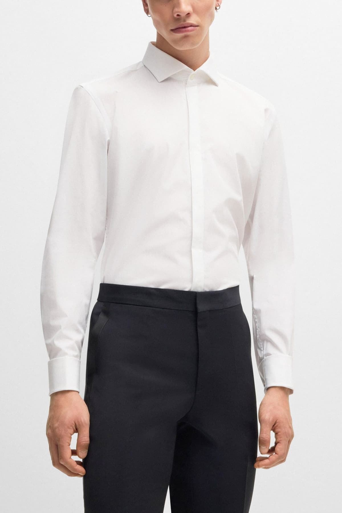 HUGO ΠΟΥΚΑΜΙΣΟ ΜΑΝΙΚΕΤΟΚΟΥΜΠΟ KATTHEW ΛΕΥΚΟ