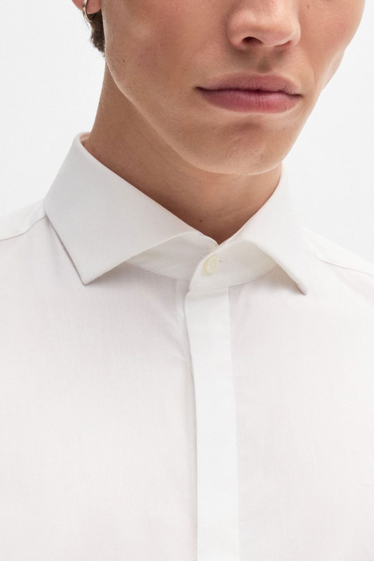 HUGO ΠΟΥΚΑΜΙΣΟ ΜΑΝΙΚΕΤΟΚΟΥΜΠΟ KATTHEW ΛΕΥΚΟ