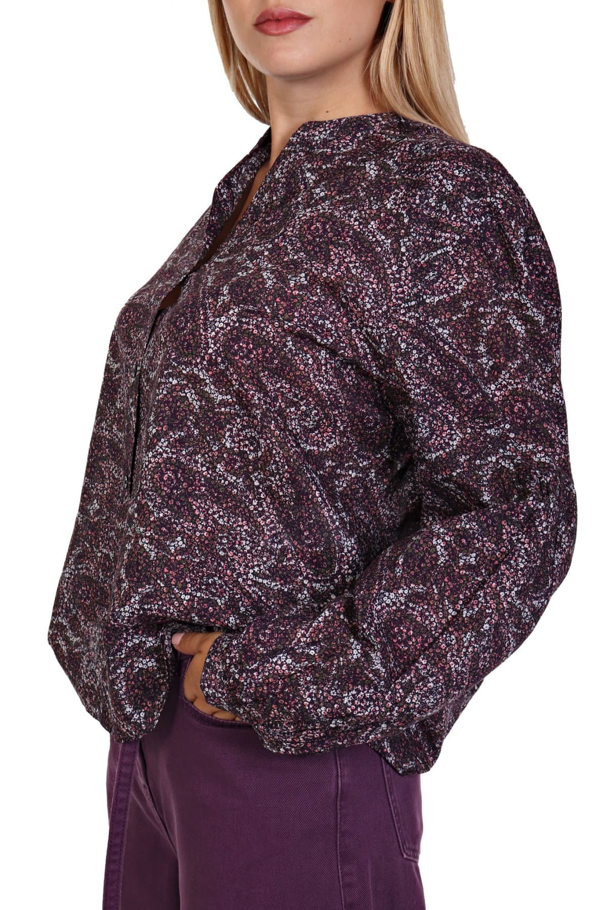 BOSS ΠΟΥΚΑΜΙΣΟ ORANGE C_BERDAY_1 ΗΜΙΔΙΑΦΑΝΟ ΕΜΠΡΙΜΕ ΜΩΒ