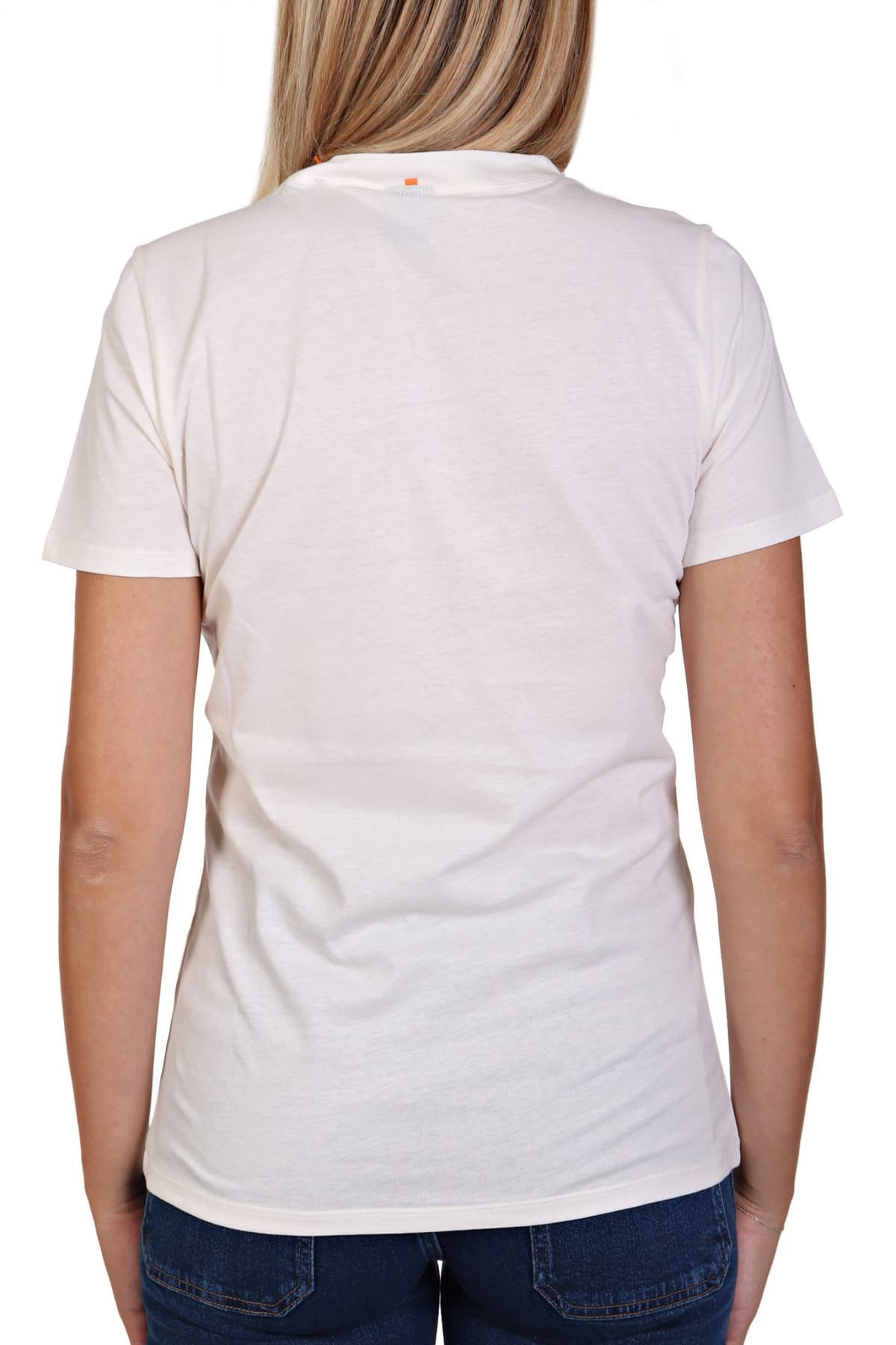 BOSS ORANGE T-SHIRT C_ELOGO_5 LOGO ΓΚΡΙ / ΕΚΡΟΥ