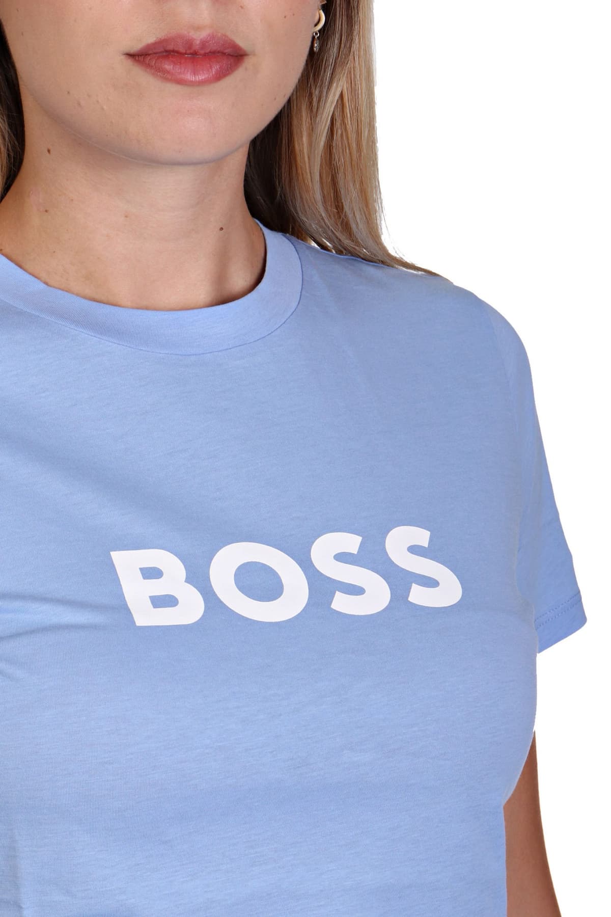 BOSS CASUAL T-SHIRT C_ELOGO_5 ΣΙΕΛ