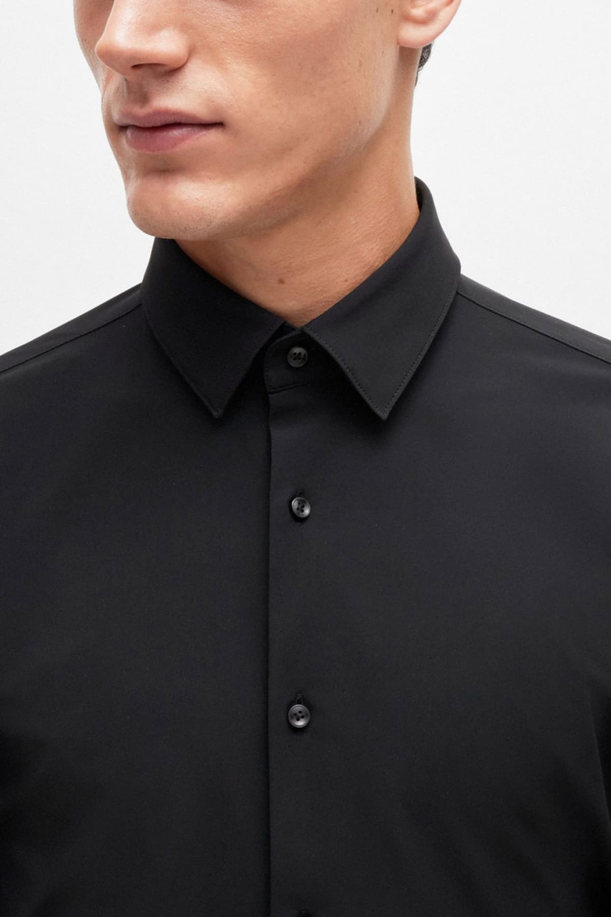 Men's Shirts Boss Black
