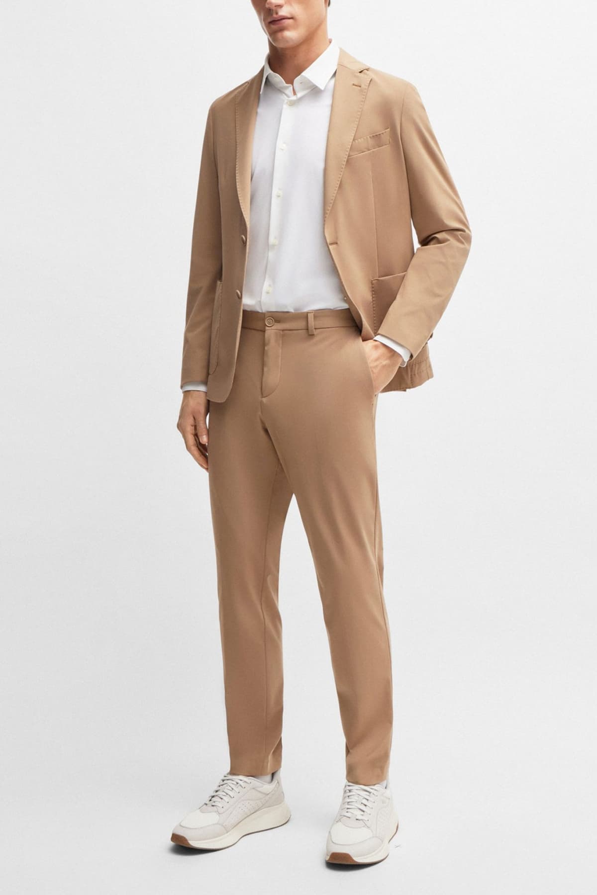 Men's Shirts Boss White