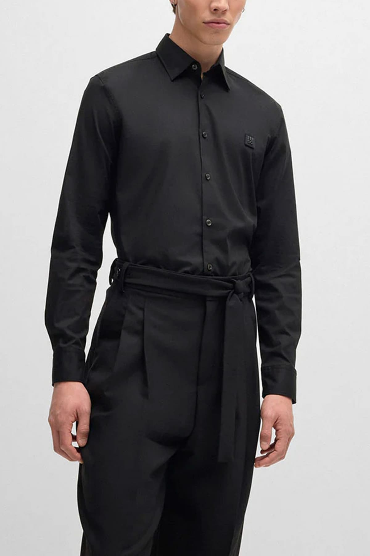 Men's Shirts Hugo Black