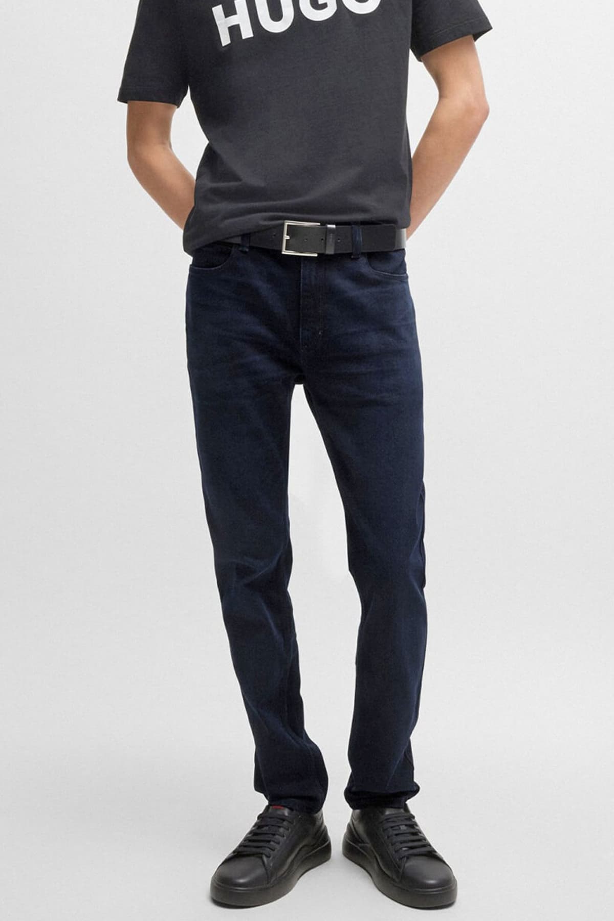 Ανδρικό 734 Τζιν Blue-Black HUGO 50517493-403