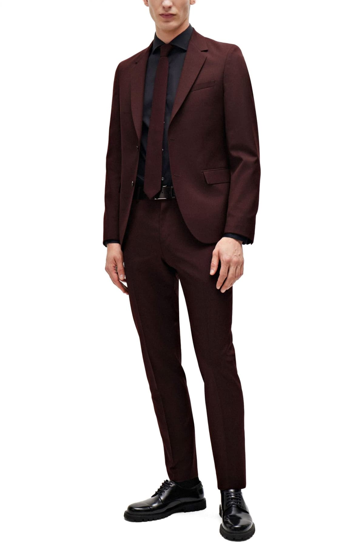 BOSS ΚΟΣΤΟΥΜΙ SLIM FIT H-HOUSTON-2PCS-243 ΜΠΟΡΤΝΩ