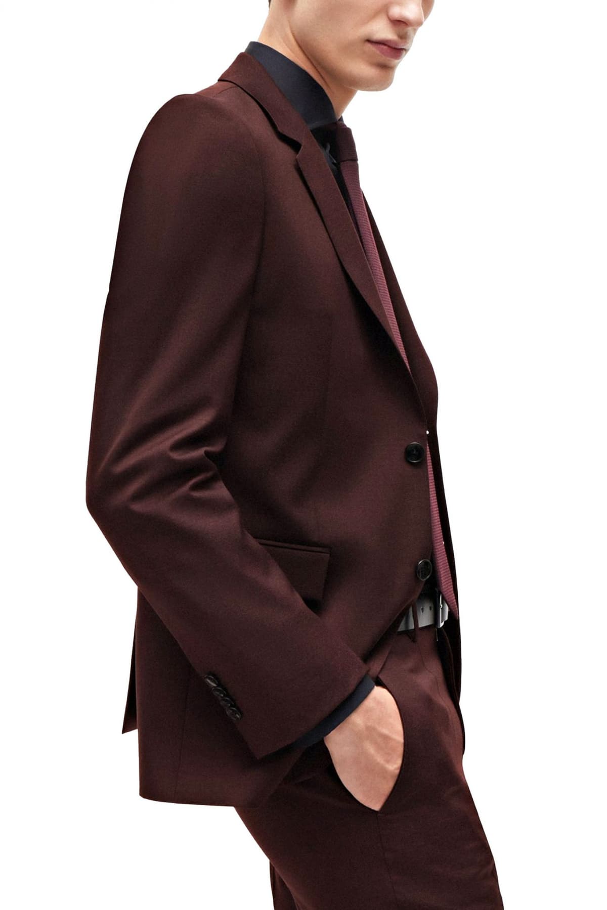 BOSS ΚΟΣΤΟΥΜΙ SLIM FIT H-HOUSTON-2PCS-243 ΜΠΟΡΤΝΩ