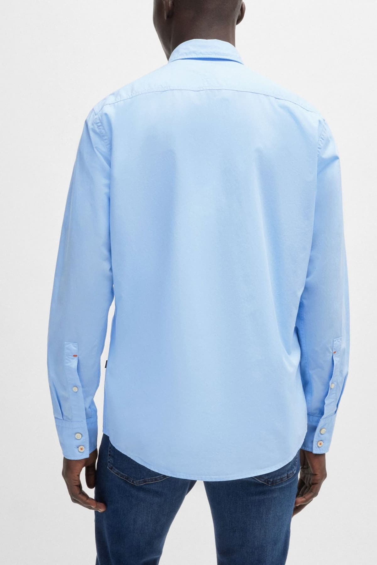 BOSS CASUAL ΠΟΥΚΑΜΙΣΟ REGULAR FIT RELEGANT 6 M ΣΙΕΛ