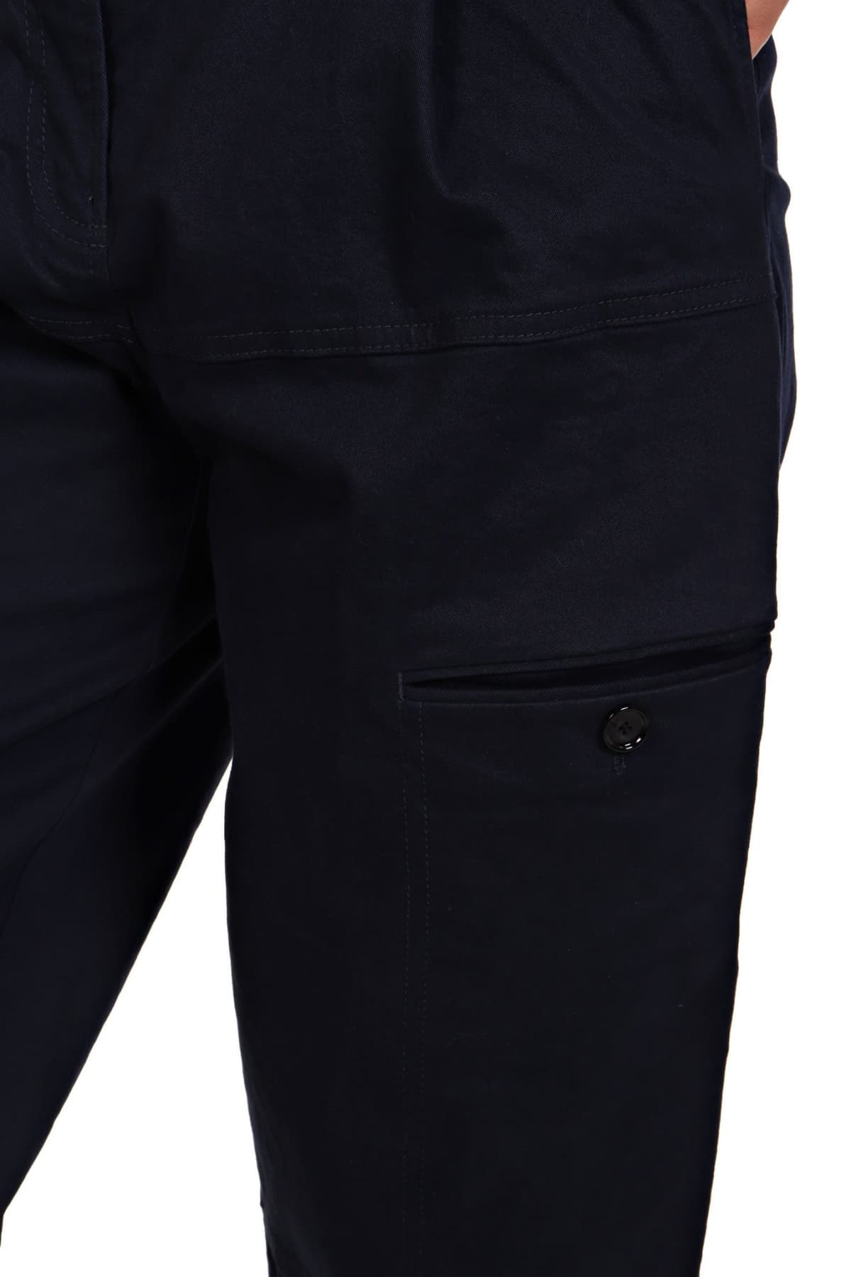 BOSS ΠΑΝΤΕΛΟΝΙ TAKANE-W BALLOON ΠΙΕΤΕΣ ΖΩΝΗ ΥΦΑΣΜΑΤΙΝΟ ΜΠΛΕ