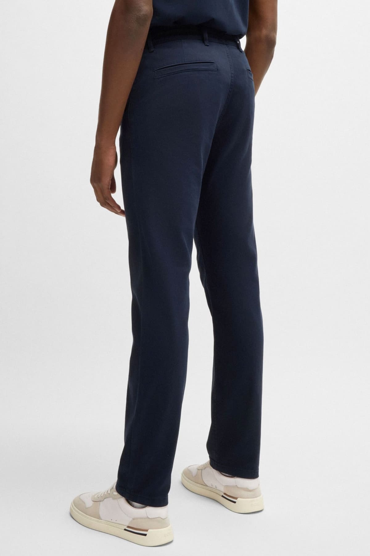 BOSS CASUAL ΠΑΝΤΕΛΟΝΙ CHINO SLIM FIT CHINO_SLIM ΜΠΛΕ