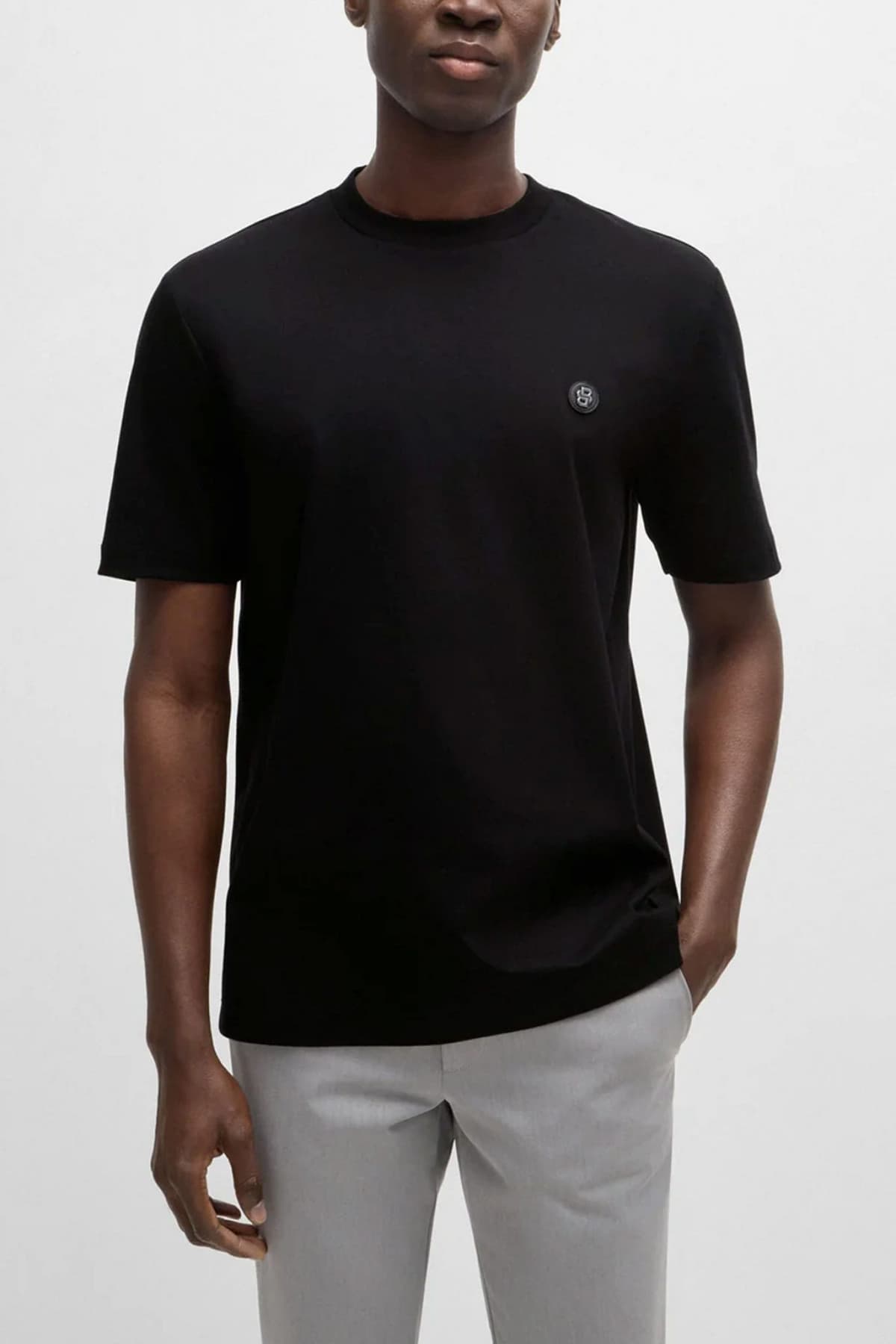 Men's T-Shirts Boss Black