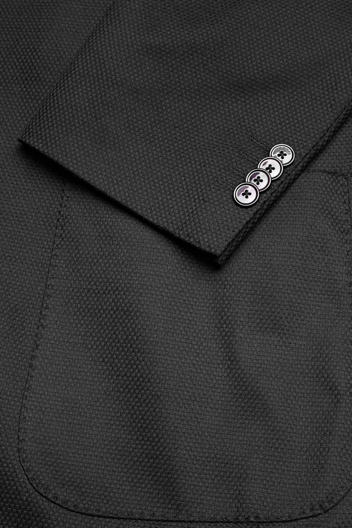 BOSS ΣΑΚΑΚΙ REGULAR FIT H-JANSON-233 ΜΑΥΡΟ