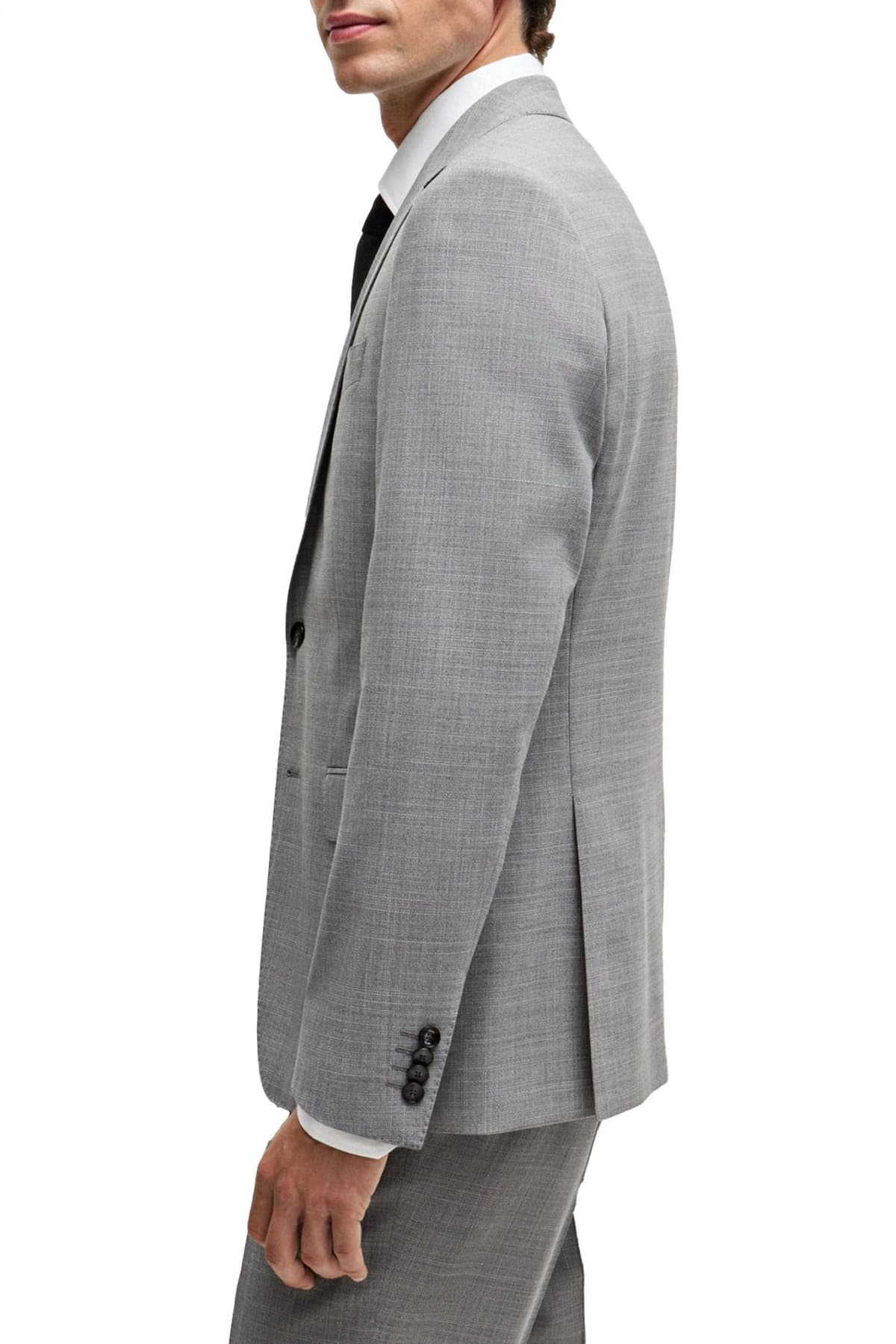 BOSS ΚΟΣΤΟΥΜΙ SLIM FIT STRETCH TAILORING H-HUGE-2PCS-224 ΓΚΡΙ