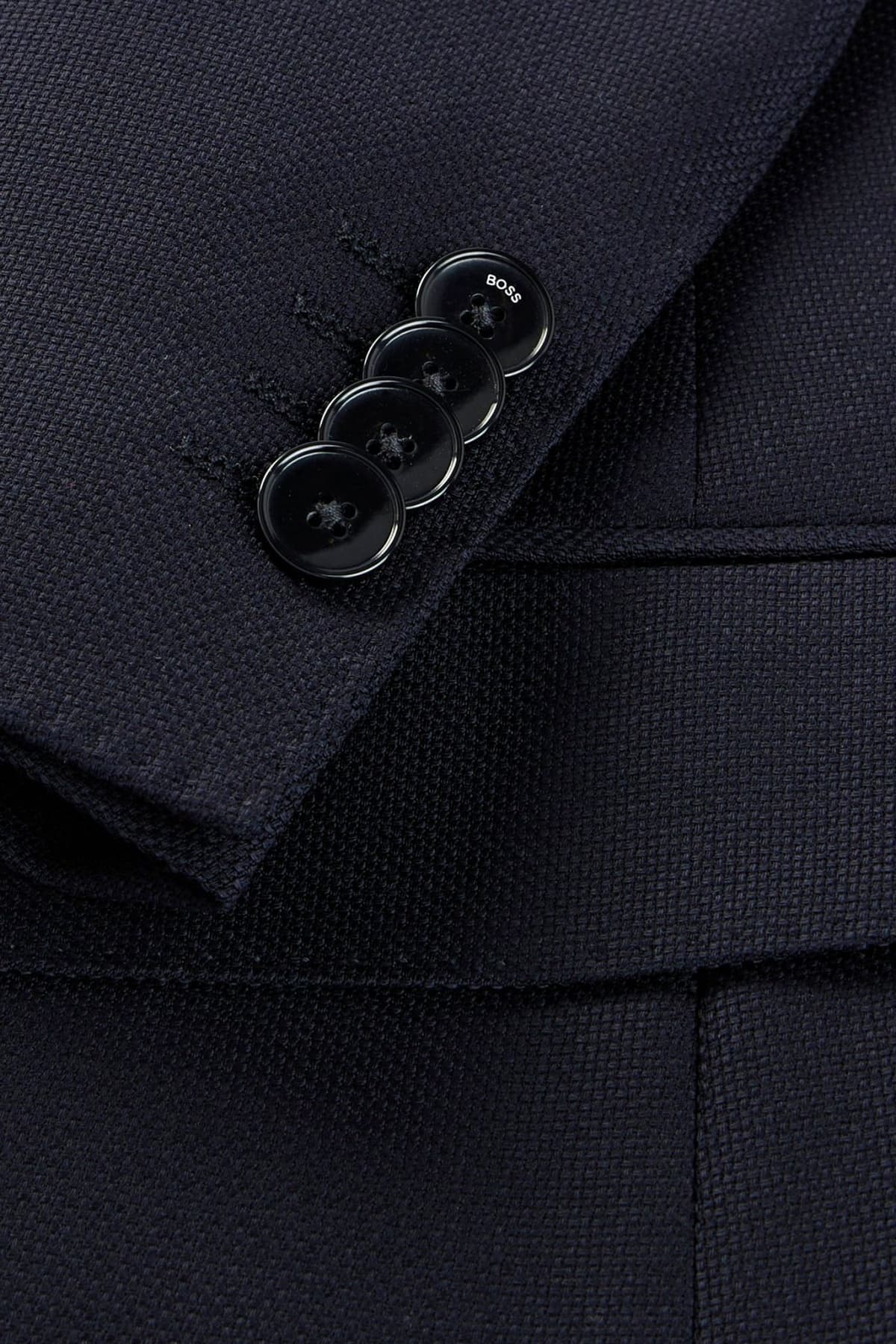 BOSS ΚΟΣΤΟΥΜΙ SLIM FIT MARGOTTO BI-STRETCH H-HUGE-3PCS-232 ΜΠΛΕ