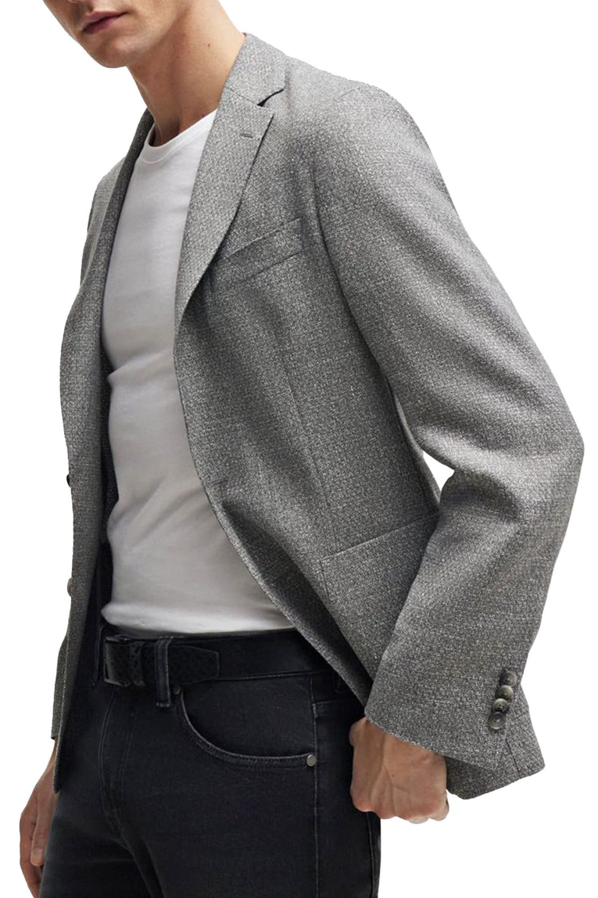 BOSS ΣΑΚΑΚΙ SLIM FIT C-HANRY-233 ΓΚΡΙ