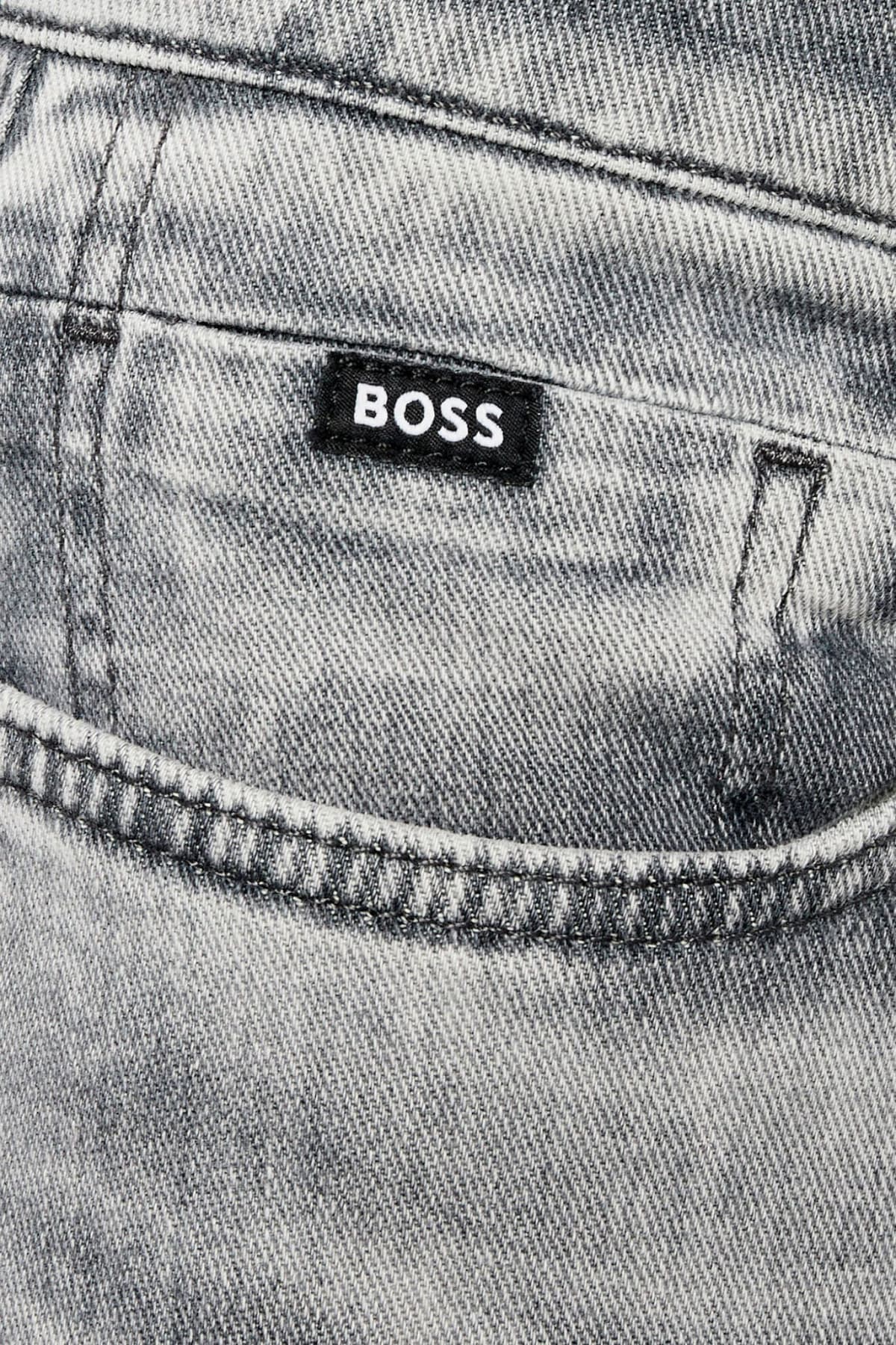 BOSS ΠΑΝΤΕΛΟΝΙ JEANS C- DELAWARE SLIM FIT ΓΚΡΙ