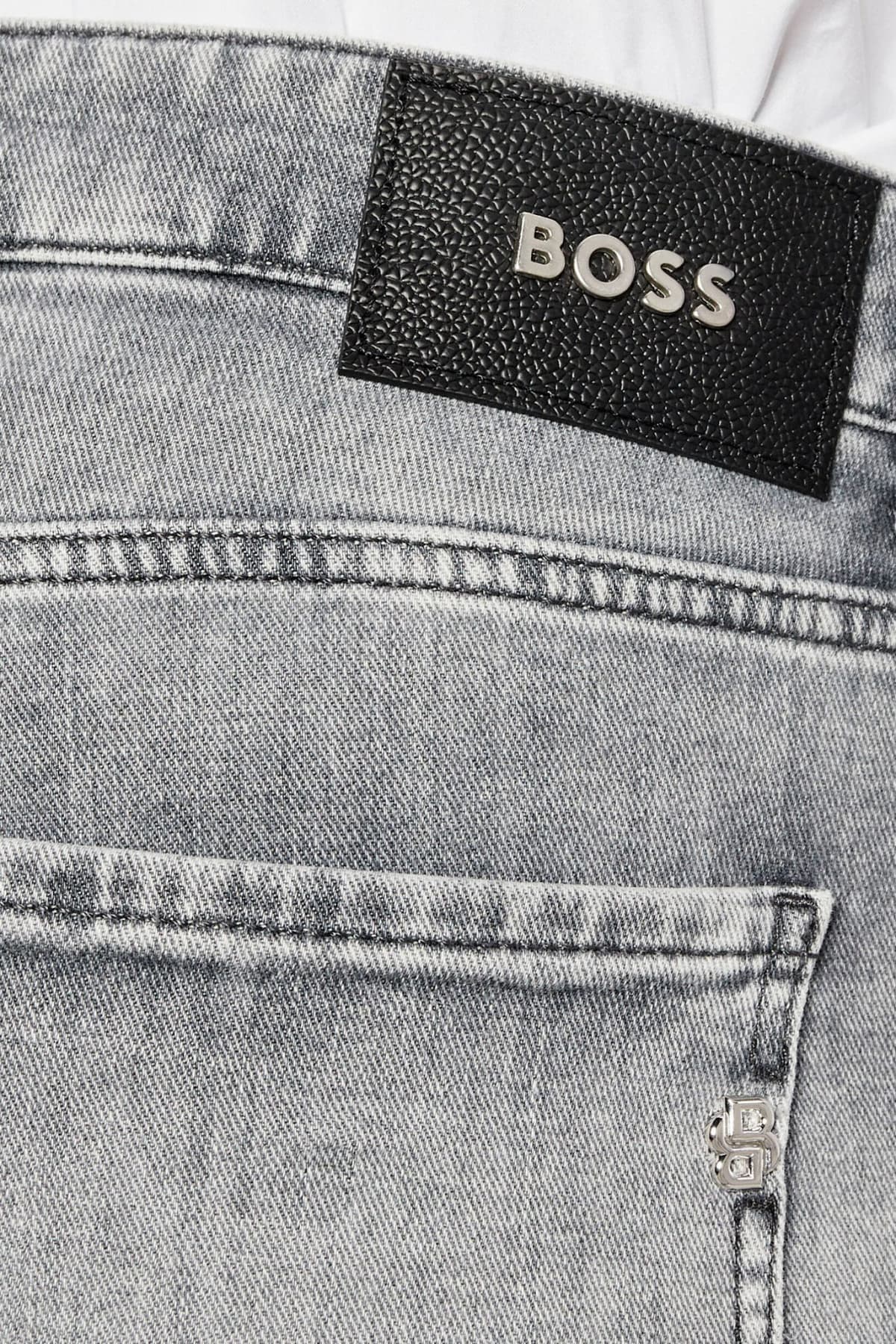 BOSS ΠΑΝΤΕΛΟΝΙ JEANS C- DELAWARE SLIM FIT ΓΚΡΙ