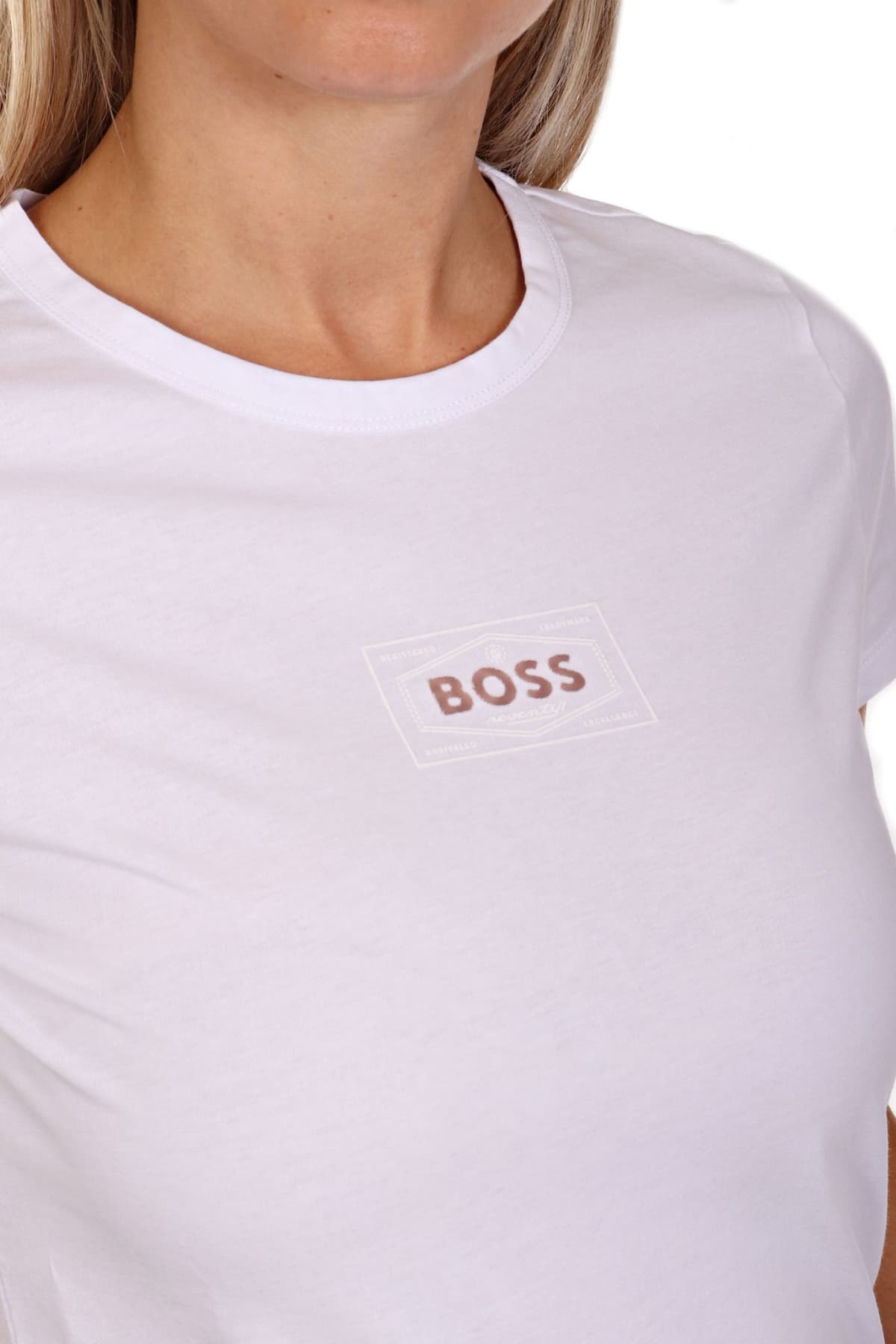 BOSS T-SHIRT EVENTSA LOGO 2 ΛΕΥΚΟ