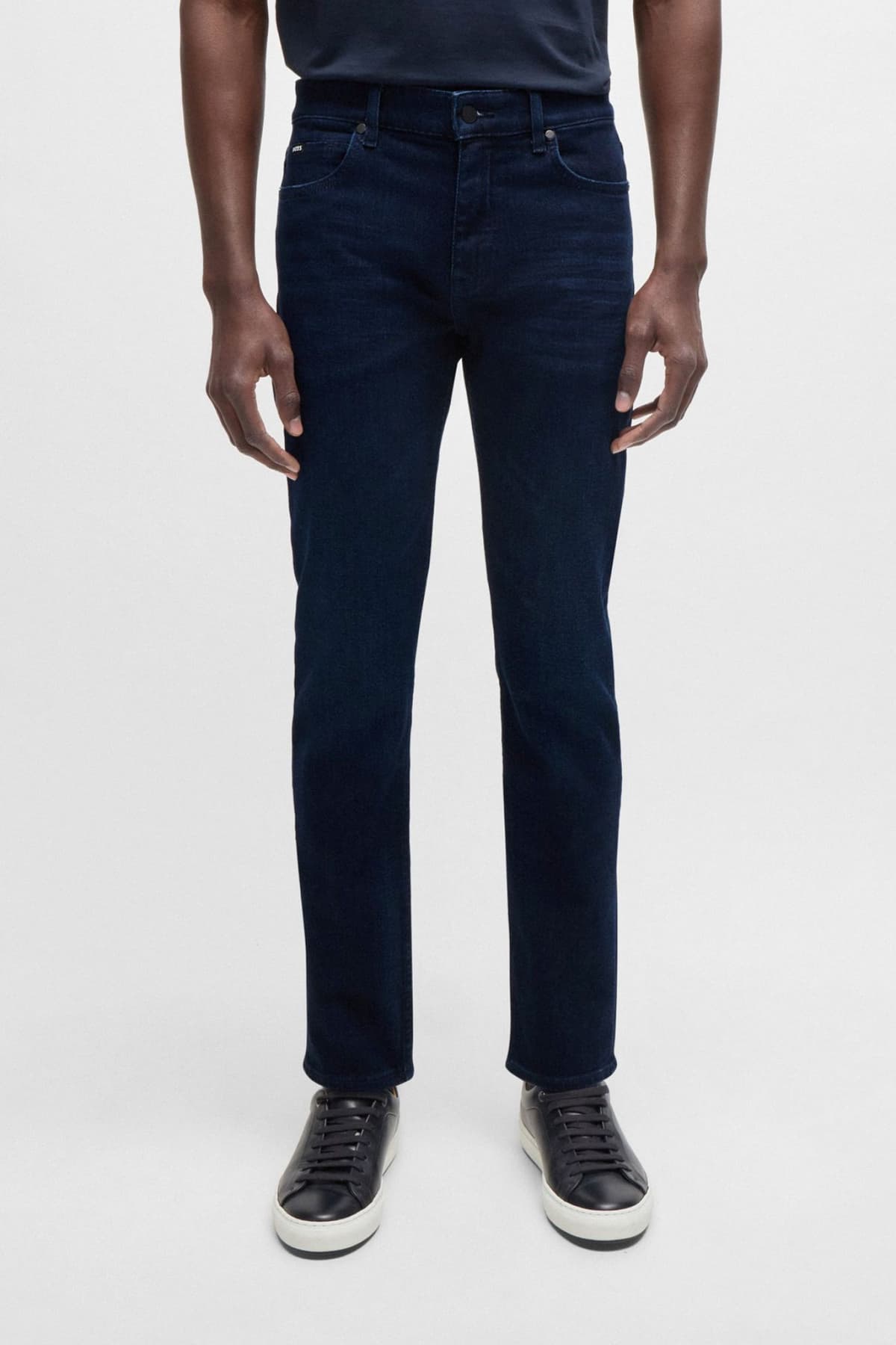 BOSS ΠΑΝΤΕΛΟΝΙ JEANS H-DELAWARE SLIM FIT ΜΠΛΕ