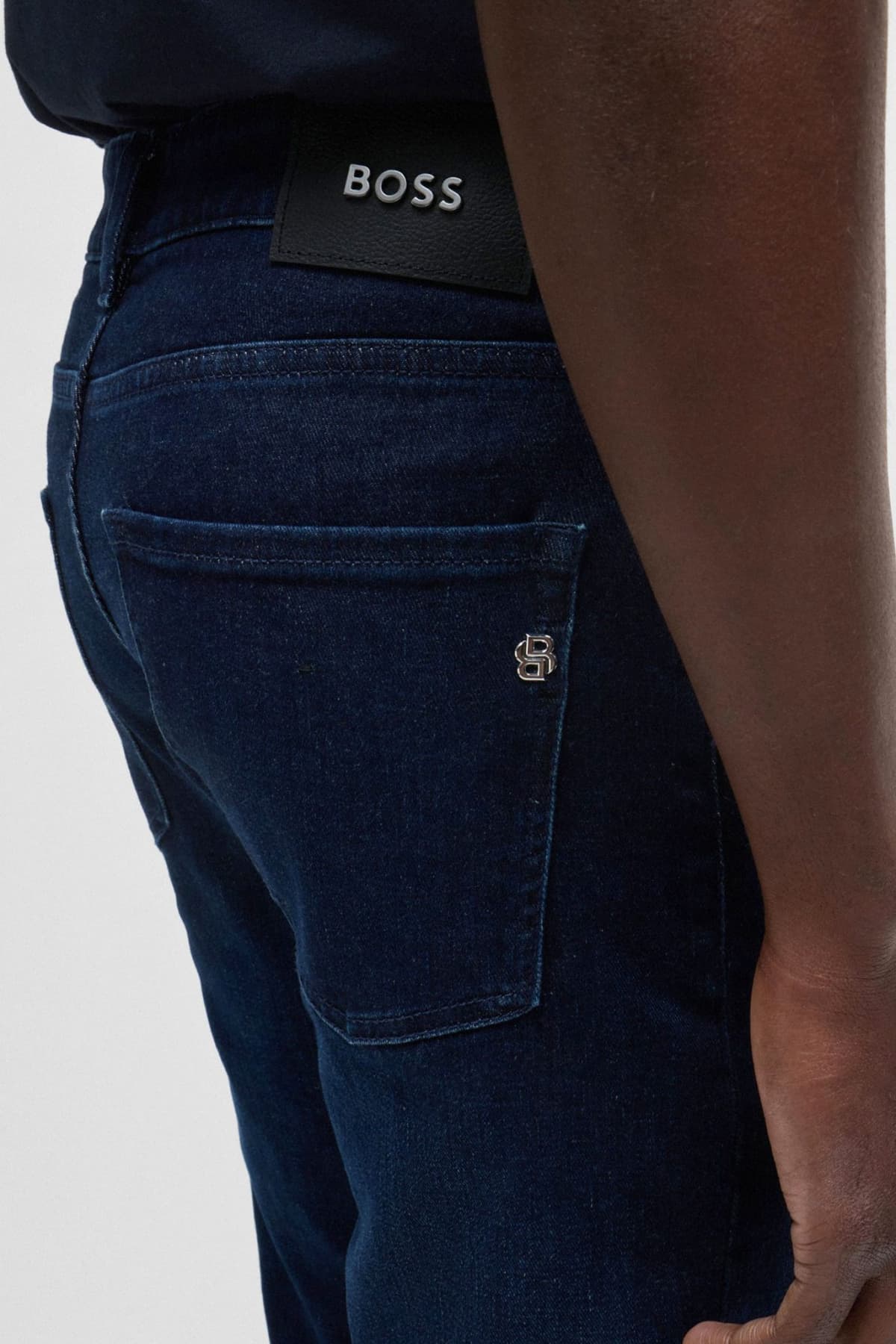 BOSS ΠΑΝΤΕΛΟΝΙ JEANS H-DELAWARE SLIM FIT ΜΠΛΕ