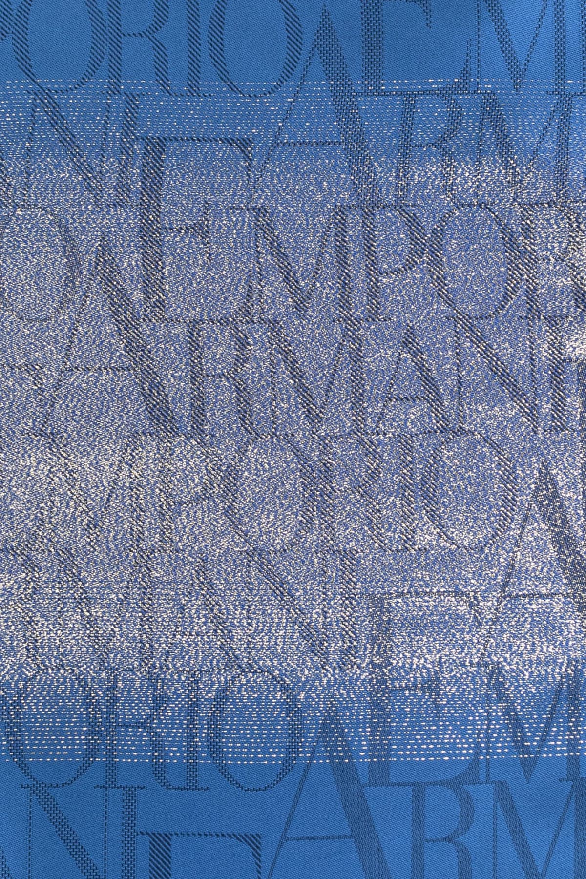 EMPORIO ARMANI ΕΣΑΡΠΑ LOGO ΜΠΛΕ ΗΛΕΚΤΡΙΚ