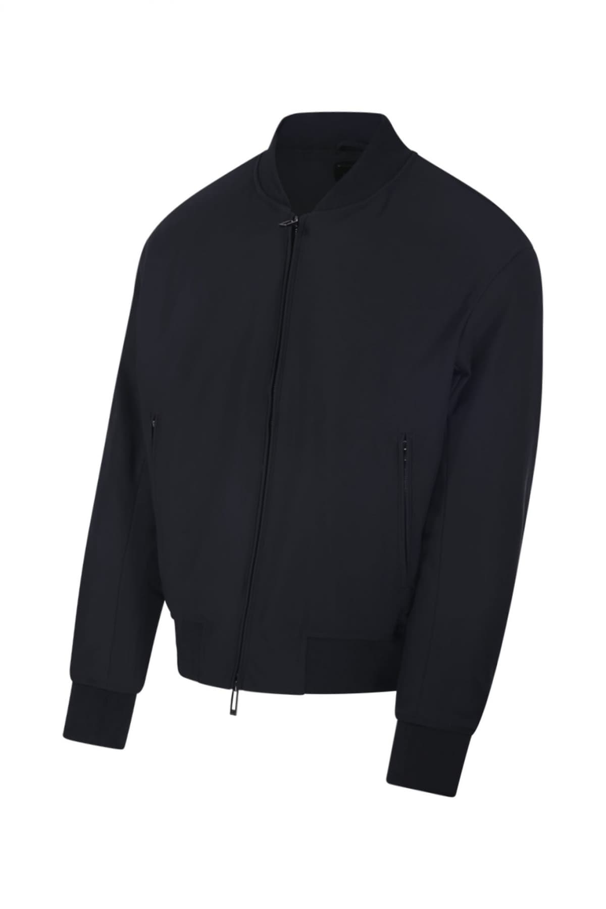 EMPORIO ARMANI ΜΠΟΥΦΑΝ BOMBER ΜΑΥΡΟ