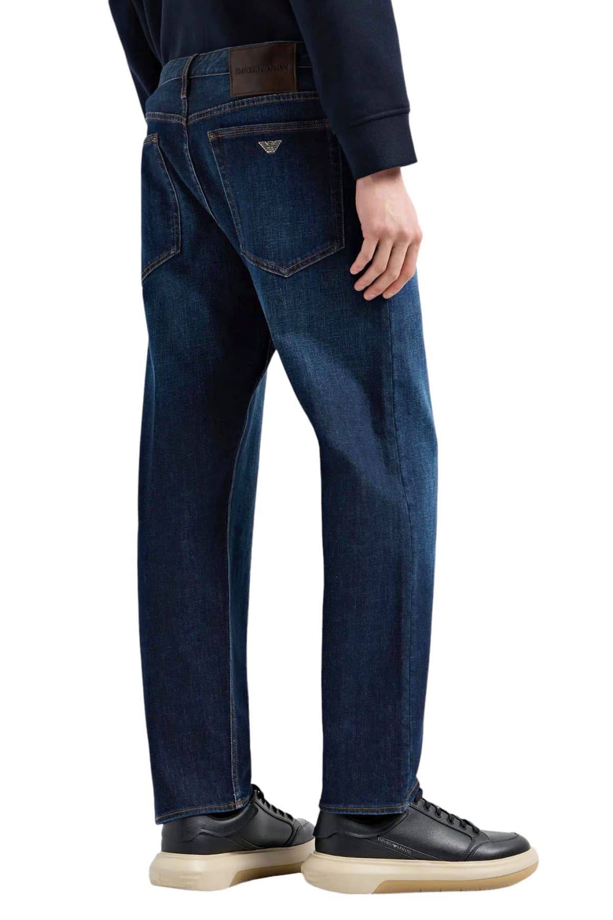 EMPORIO ARMANI ΠΑΝΤΕΛΟΝΙ JEANS J69 LOOSE FIT ΜΠΛΕ