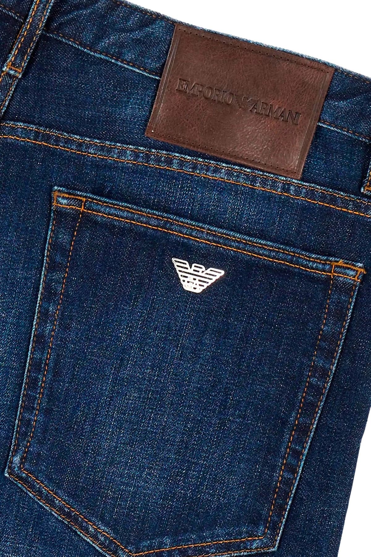 EMPORIO ARMANI ΠΑΝΤΕΛΟΝΙ JEANS J69 LOOSE FIT ΜΠΛΕ