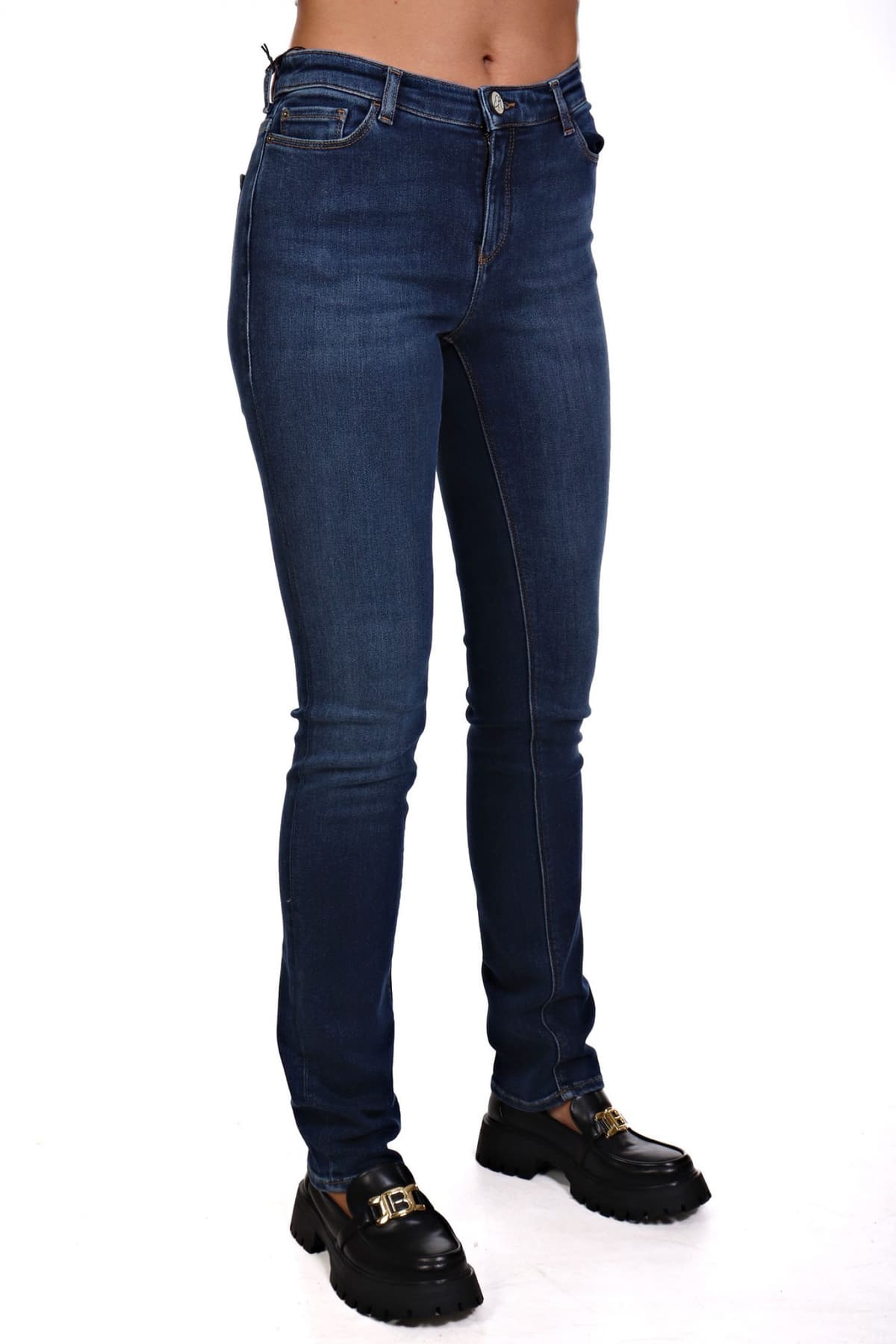 EMPORIO ARMANI JEANS ΠΑΝΤΕΛΟΝΙ REGULAR FIT ΠΕΝΤΑΤΣΕΠΟ ΜΠΛΕ