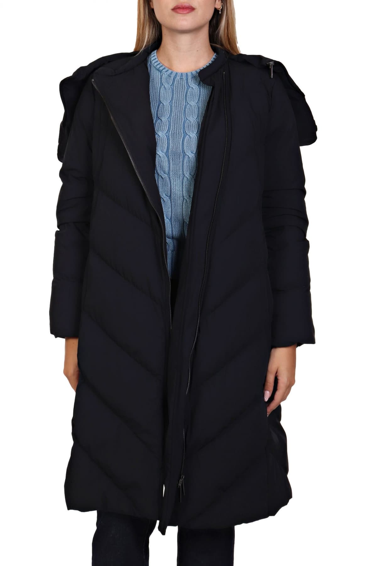 EMPORIO ARMANI ΜΠΟΥΦΑΝ ΦΟΥΣΚΩΤΟ ΑΠΟΣΠΩΜΕΝΟΣ ΓΙΑΚΑΣ ΜΑΥΡΟ